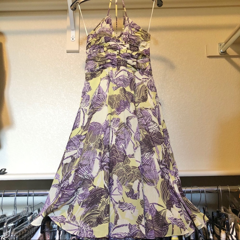 Beautiful Anthropologie Halter Dress